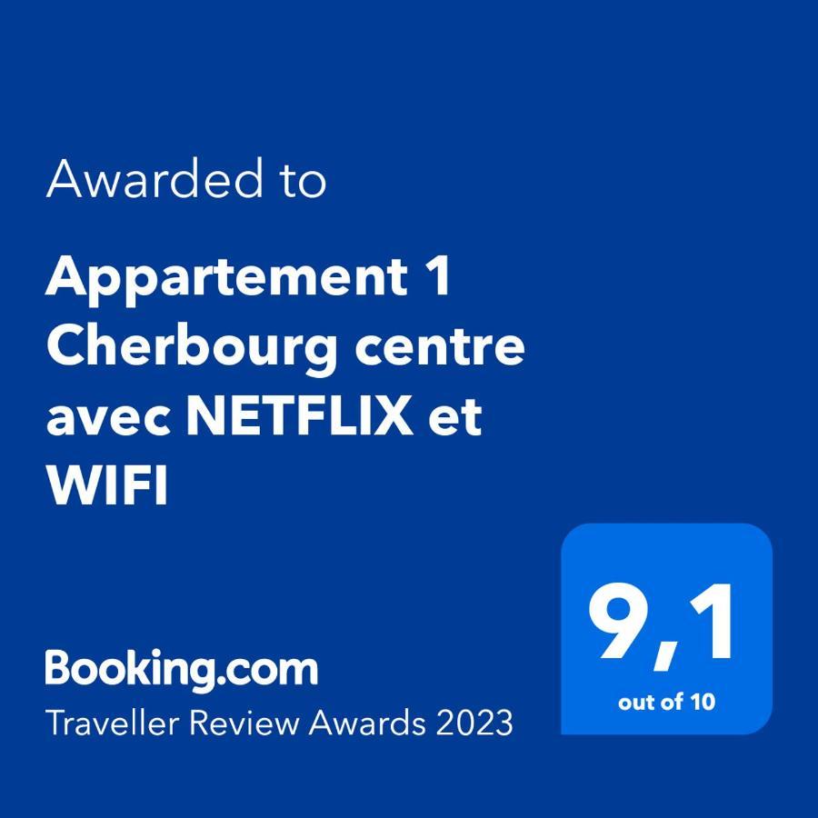 Appartement 1 Cherbourg Centre Avec Netflix Et Wifi Eksteriør billede